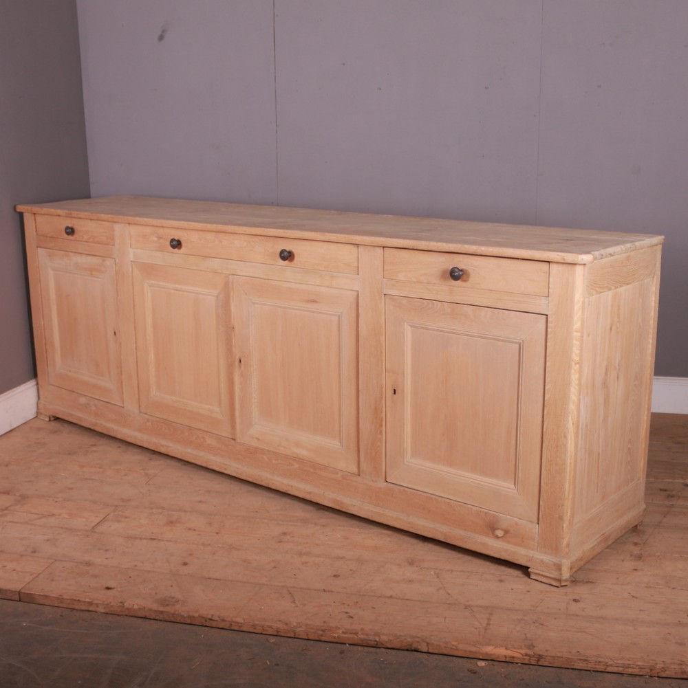 French Bleached Oak and Pine Enfilade