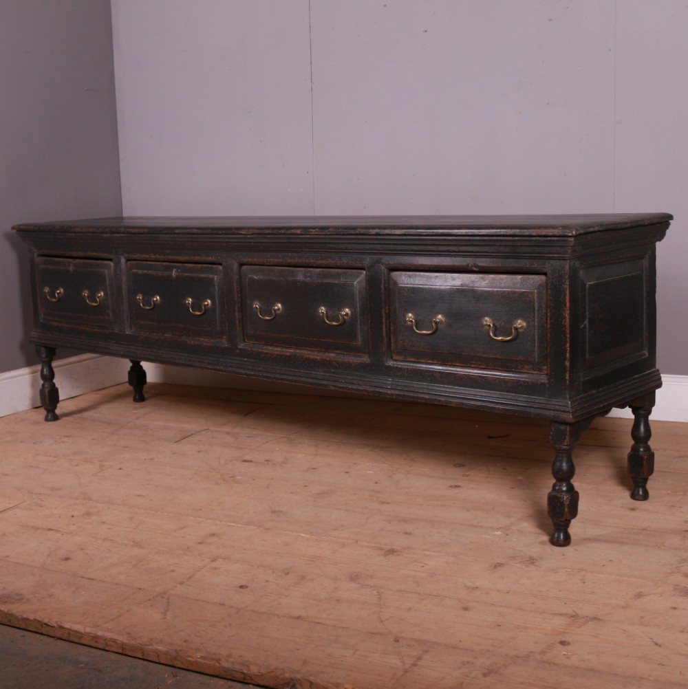 18th C English Oak Dresser Base