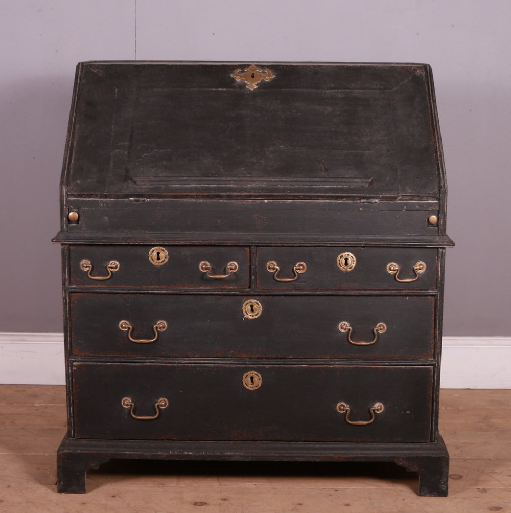 18th Century Painted Georgian Bureau