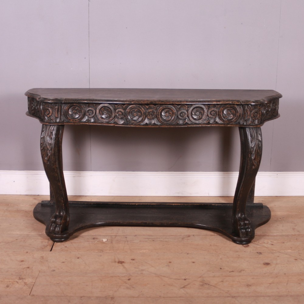 English Oak Console Table