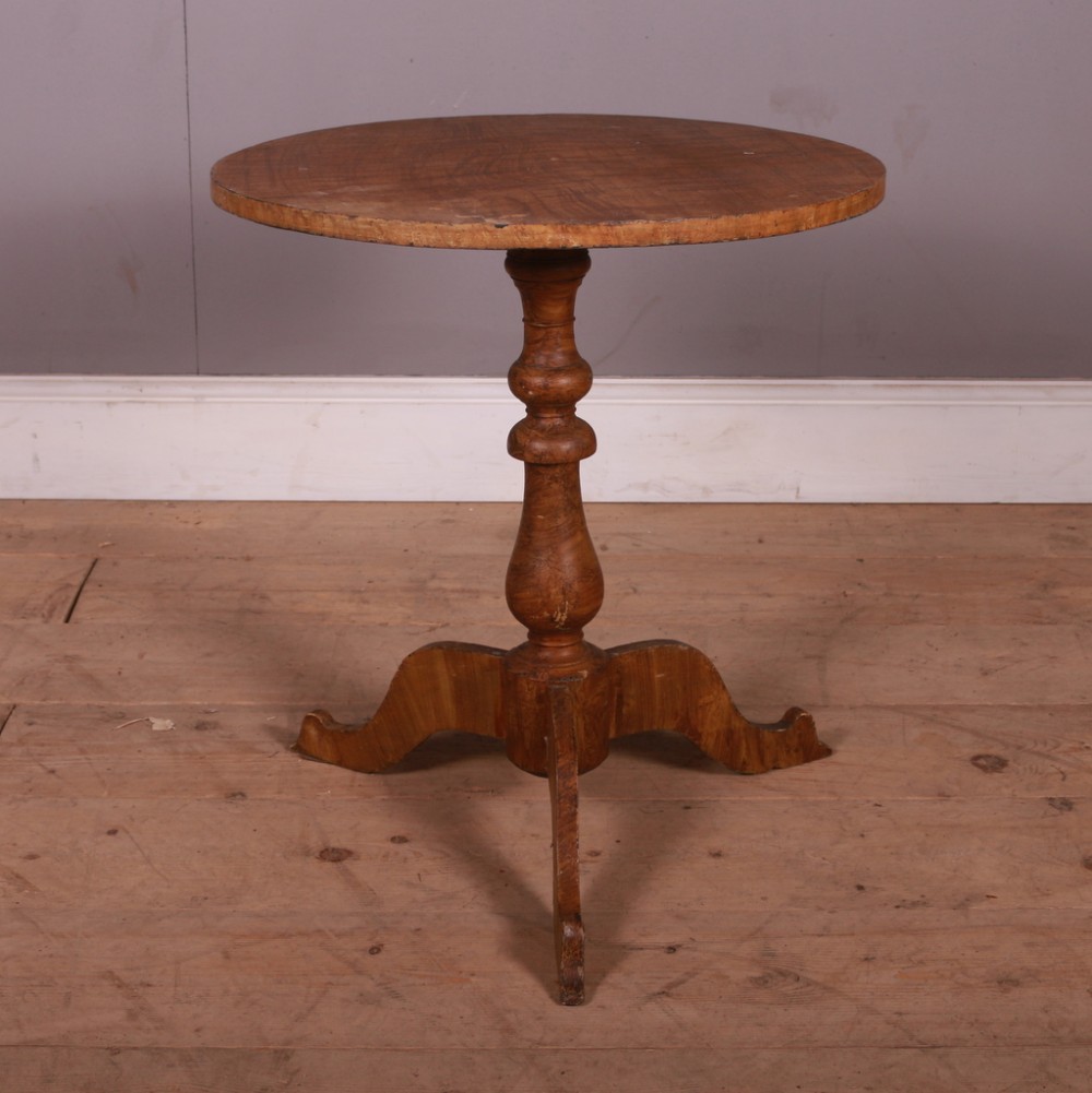 Swedish Original Painted Tripod Table