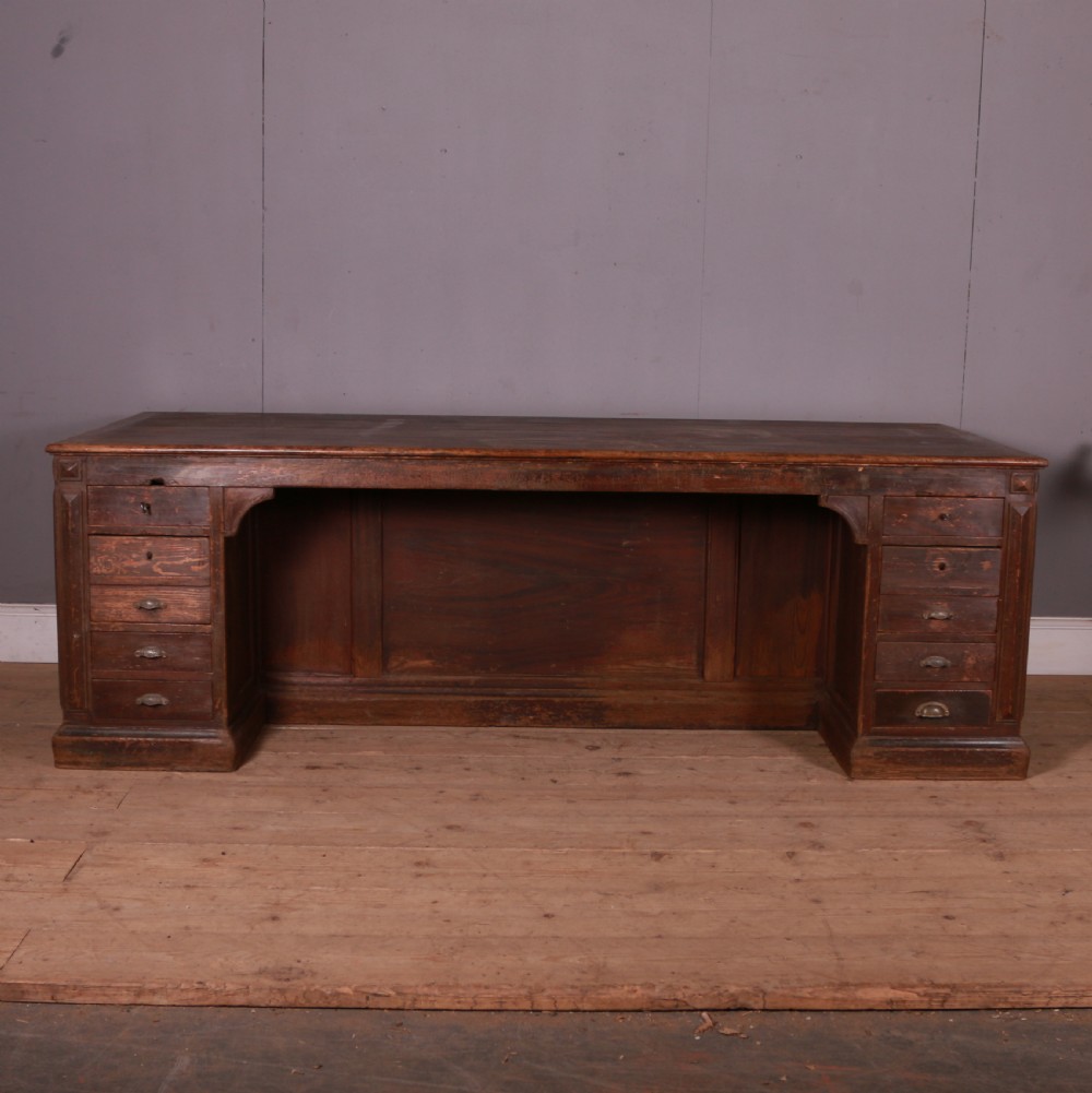 French Original Painted Drapers Counter