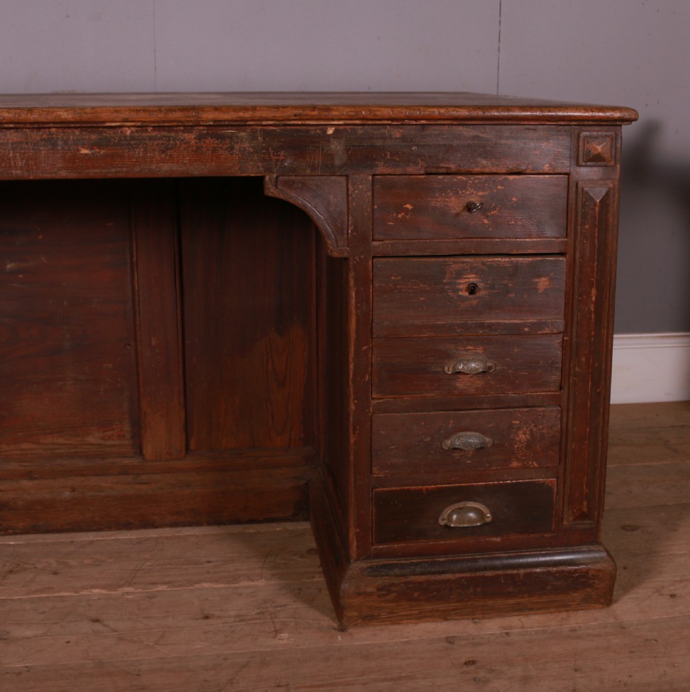 French Original Painted Drapers Counter View III