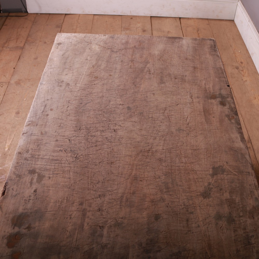 French Scrubbed Sycamore and Elm Coffee Table View V