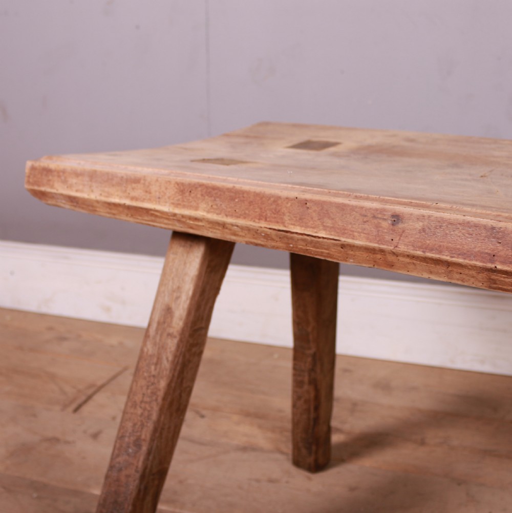 French Scrubbed Beech Low Table View III