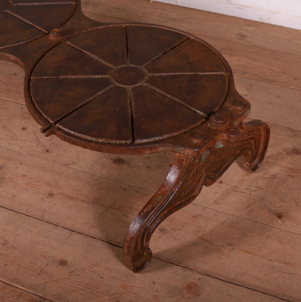 French Industrial Coffee Table View III