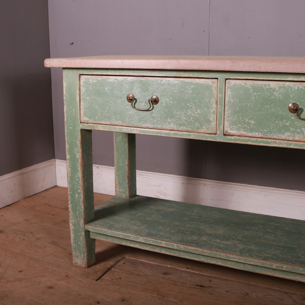 English Painted Dresser Base View II