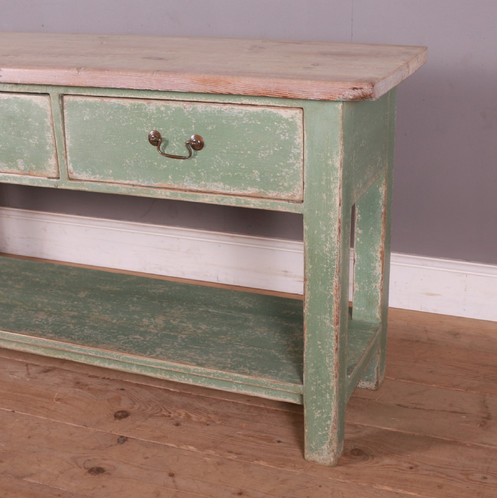 English Painted Dresser Base View IV