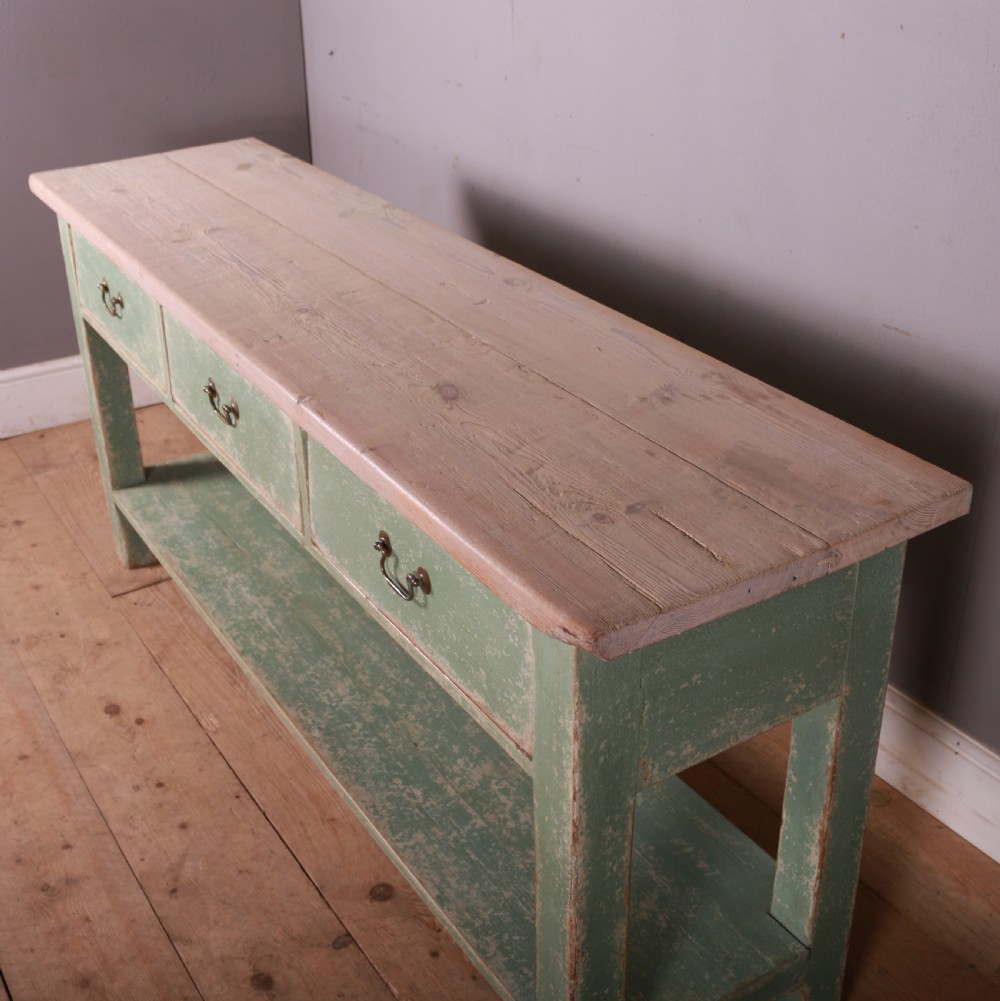 English Painted Dresser Base View VI