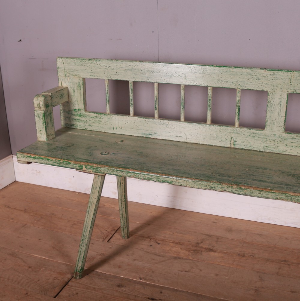 Pair of Austrian Pine Benches View III