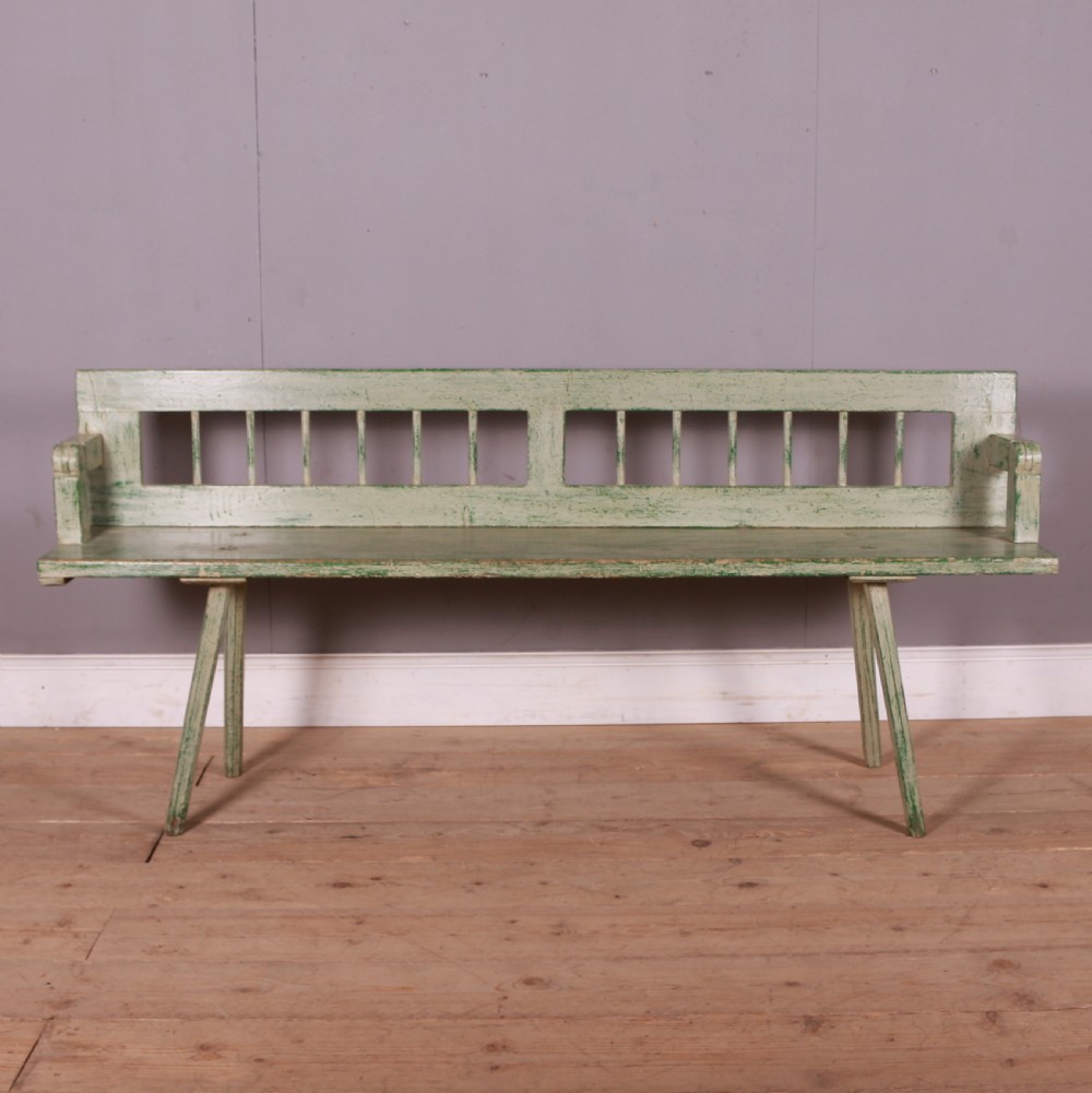 Pair of Austrian Pine Benches View IV