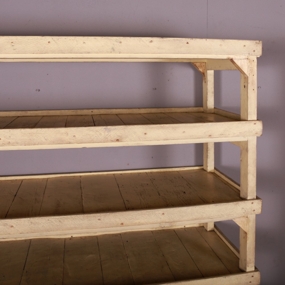 Pair of Original Painted Belgian Racks View VIII