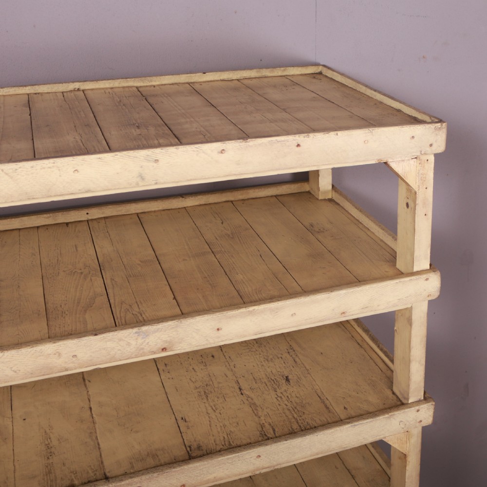 Pair of Original Painted Belgian Racks View X