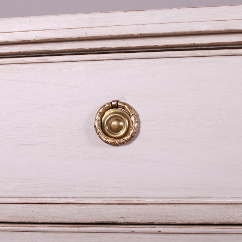 Gustavian Style Painted Commode View V