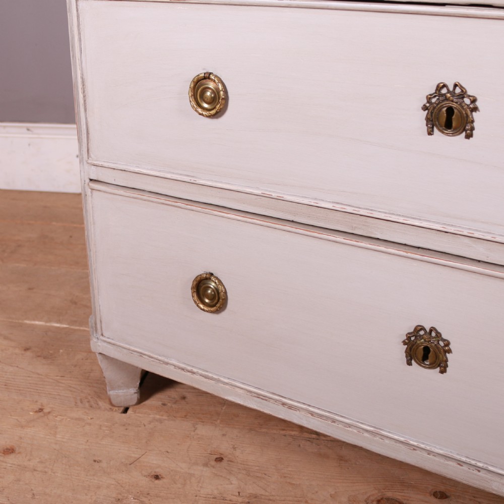 Gustavian Style Painted Commode View VII