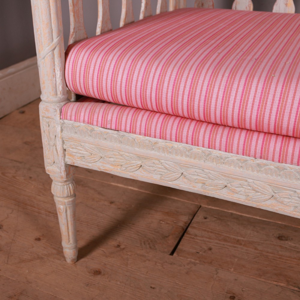 Swedish Original Painted Sofa View III