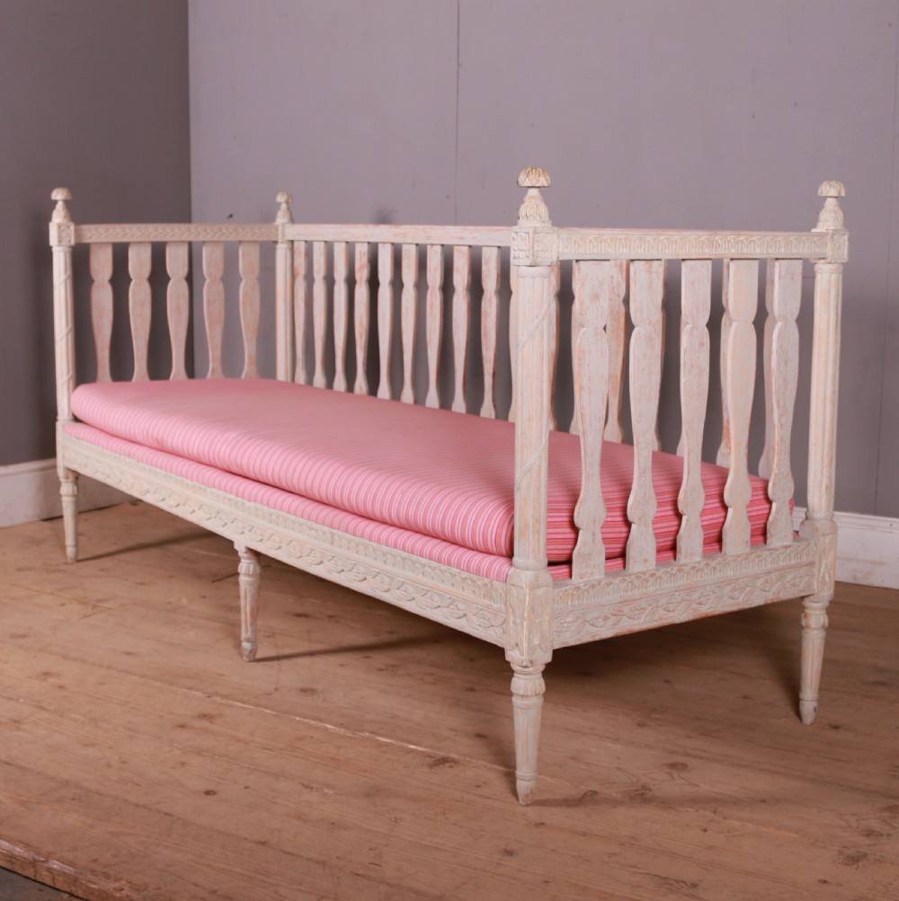 Swedish Original Painted Sofa View VI