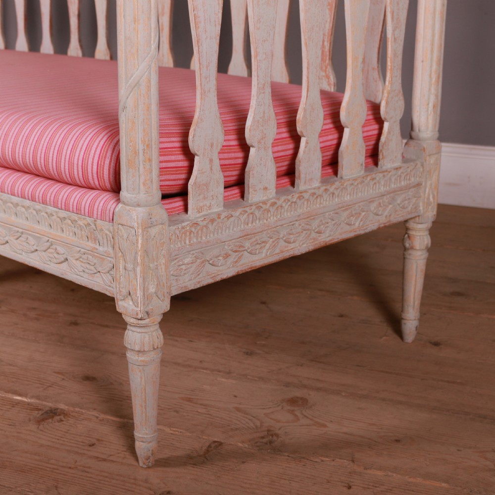 Swedish Original Painted Sofa View VII