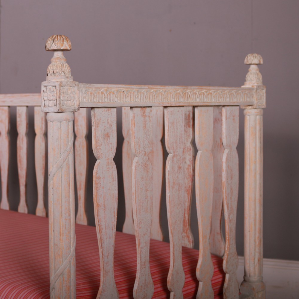Swedish Original Painted Sofa View VIII