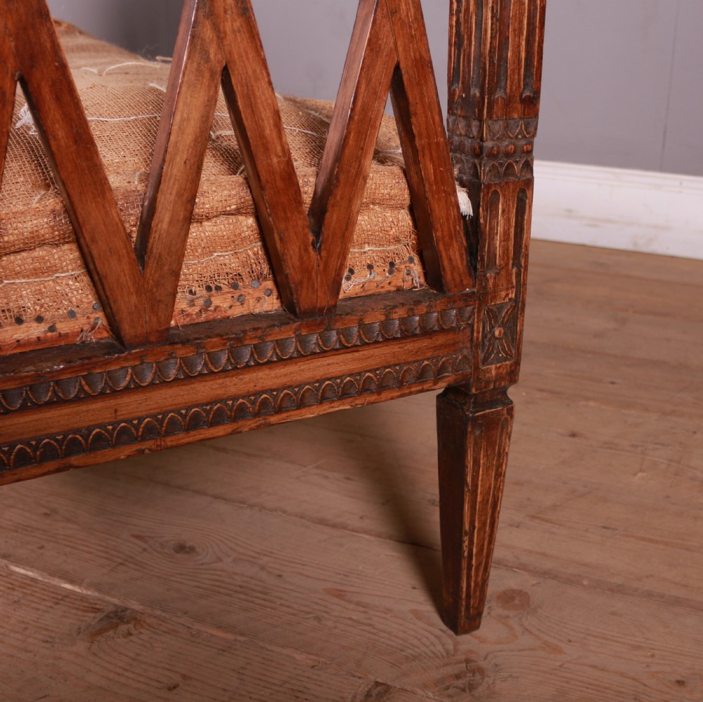 18th Century Swedish Settle View II