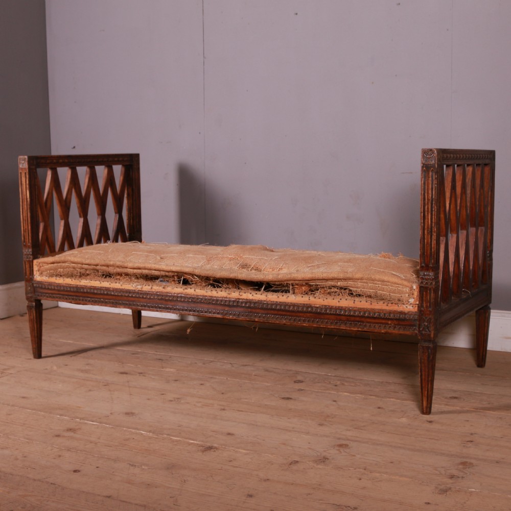 18th Century Swedish Settle View V