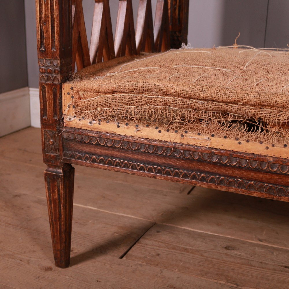 18th Century Swedish Settle View VI
