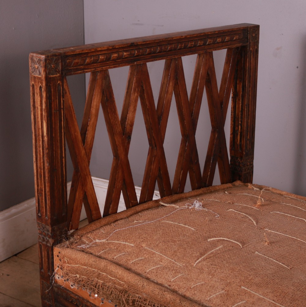 18th Century Swedish Settle View IX