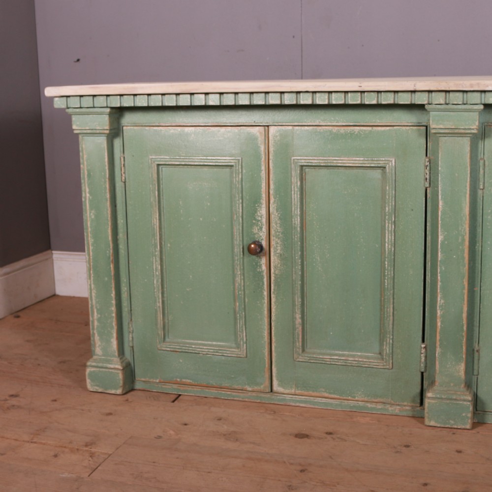 English Painted Dresser Base View II