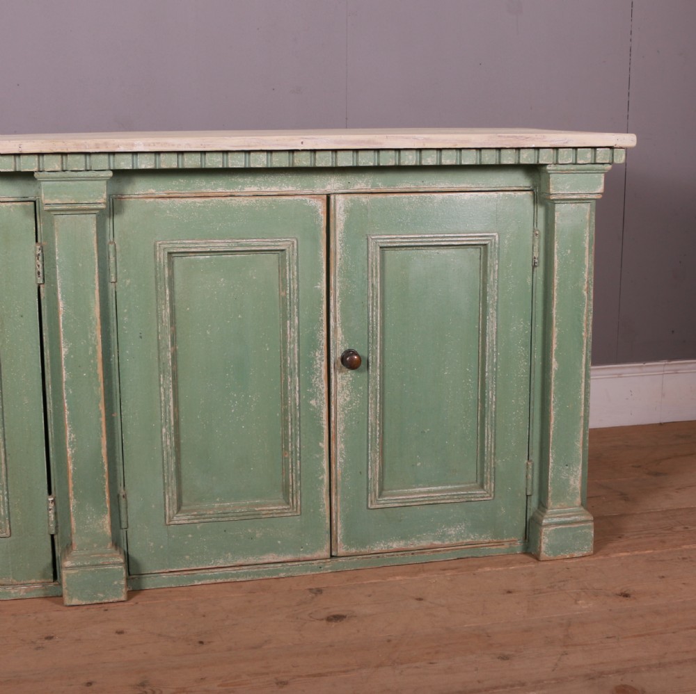 English Painted Dresser Base View III