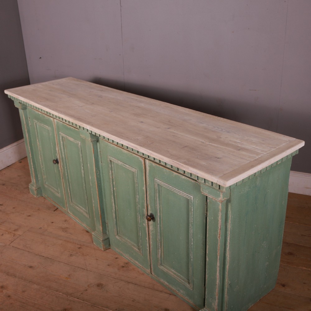 English Painted Dresser Base View IX