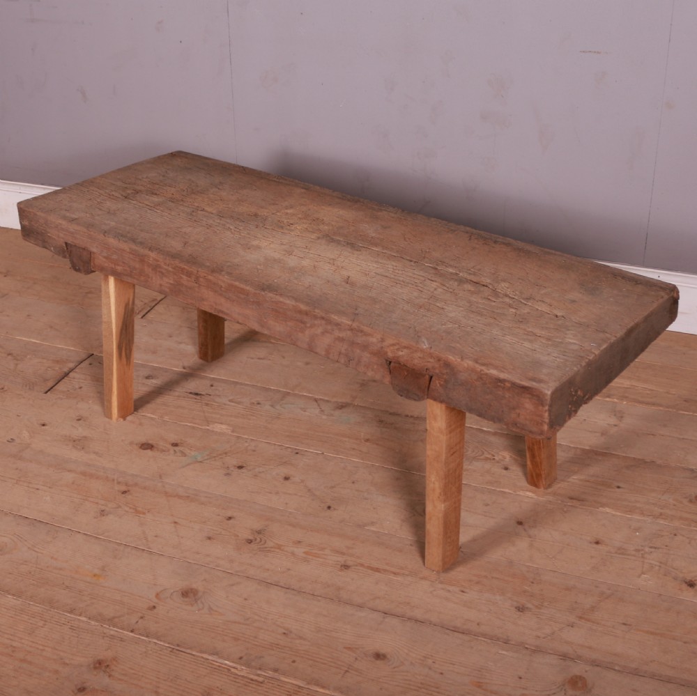 French Oak and Elm Coffee Table View II