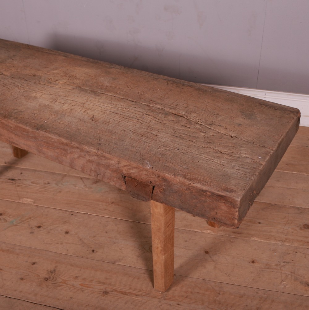 French Oak and Elm Coffee Table View III