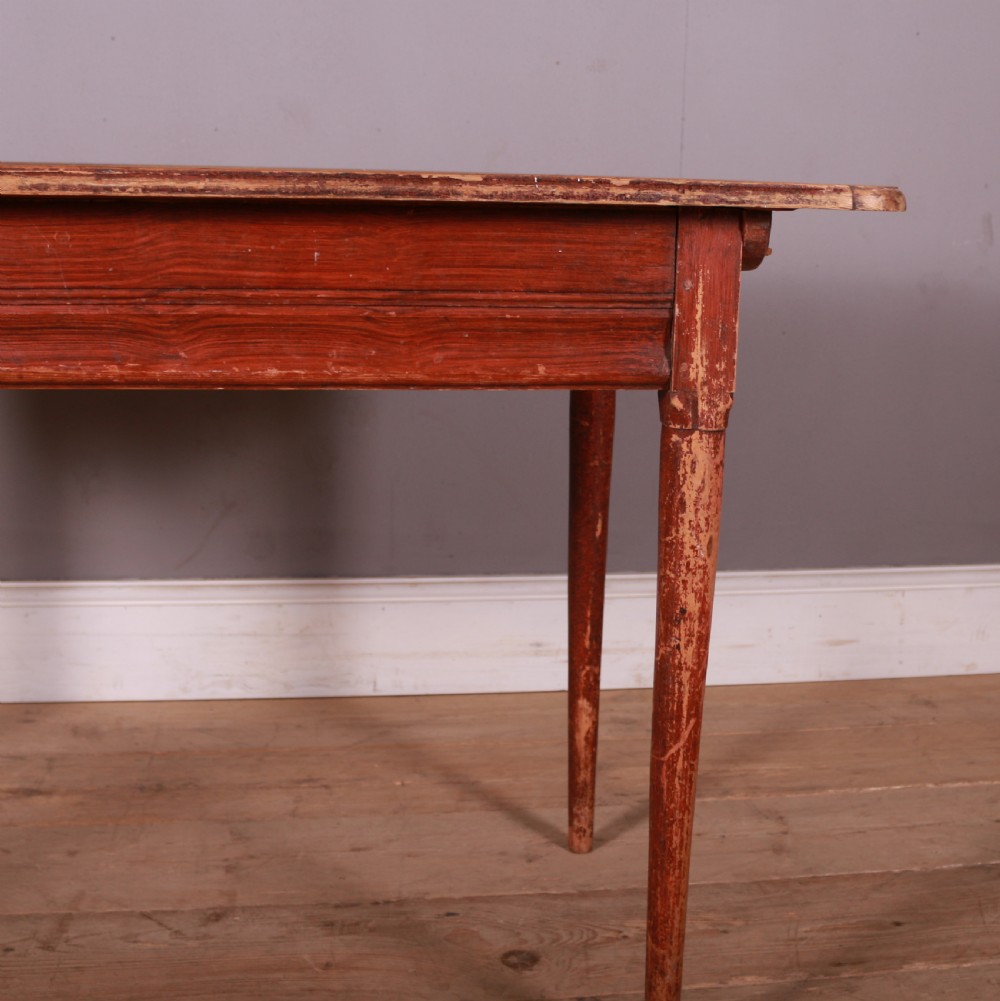 Swedish Original Painted Side Table View III