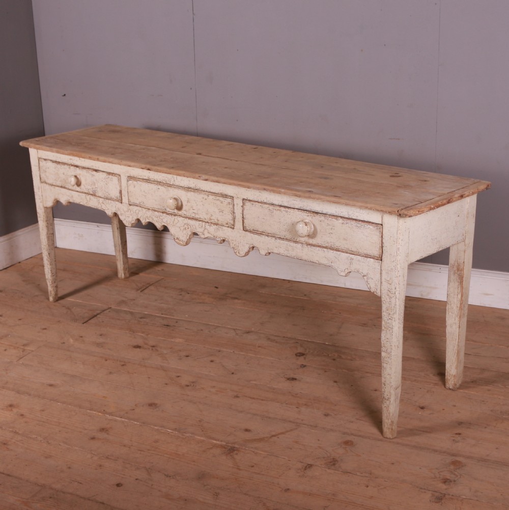 English Pine Dresser Base View V