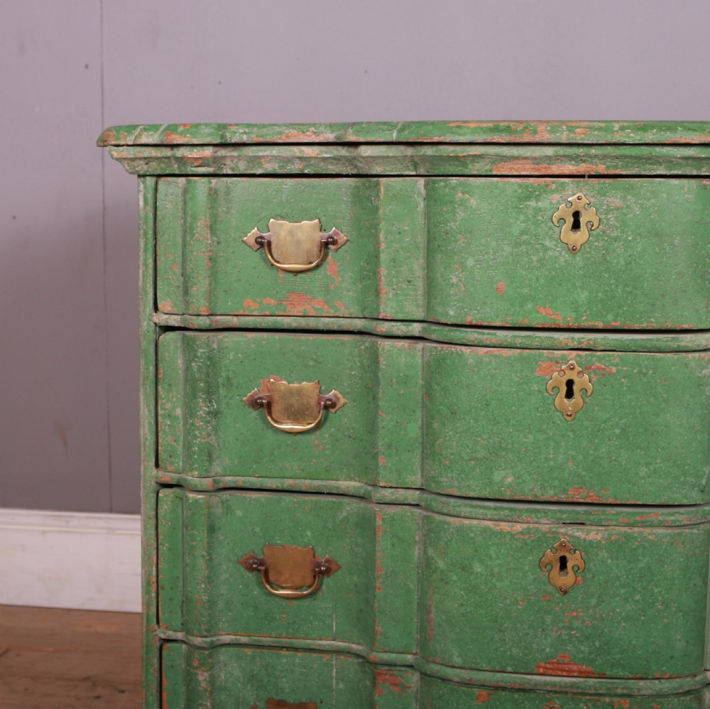 18th Century Dutch Serpentine Front Commode View II