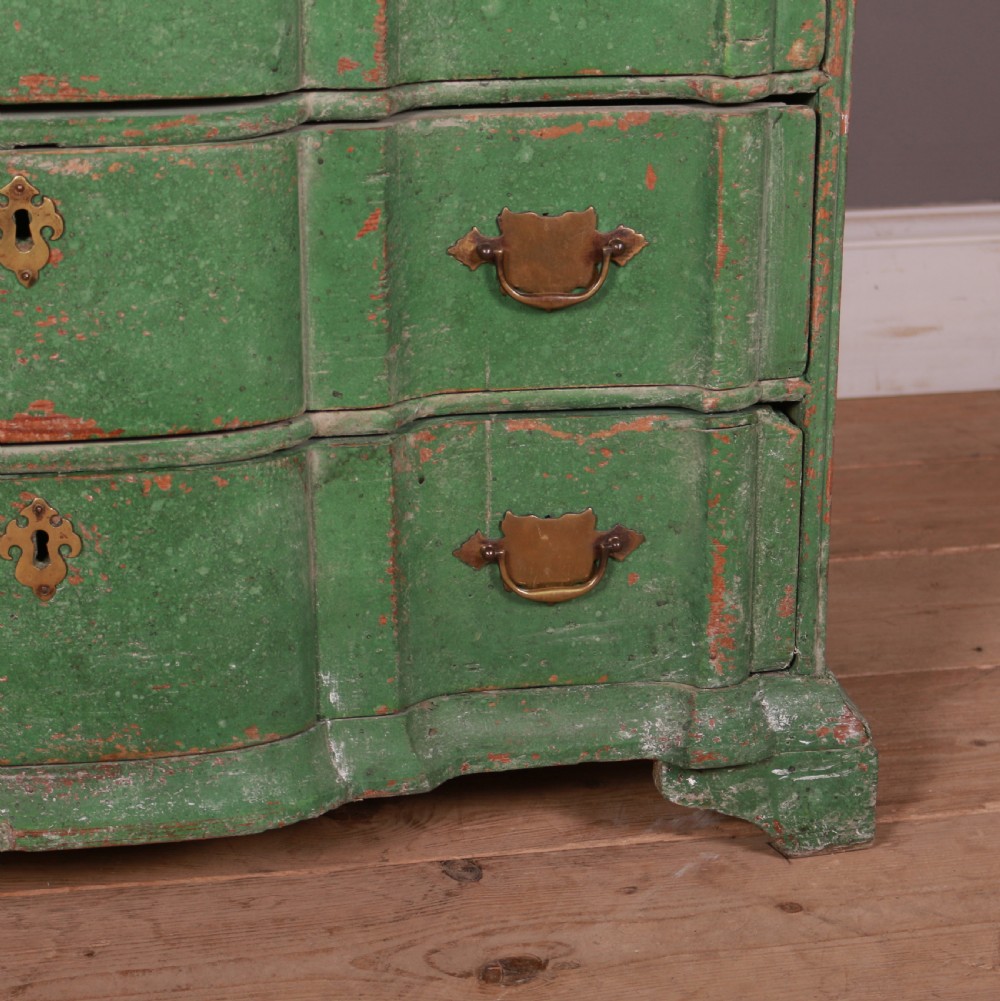 18th Century Dutch Serpentine Front Commode View IV