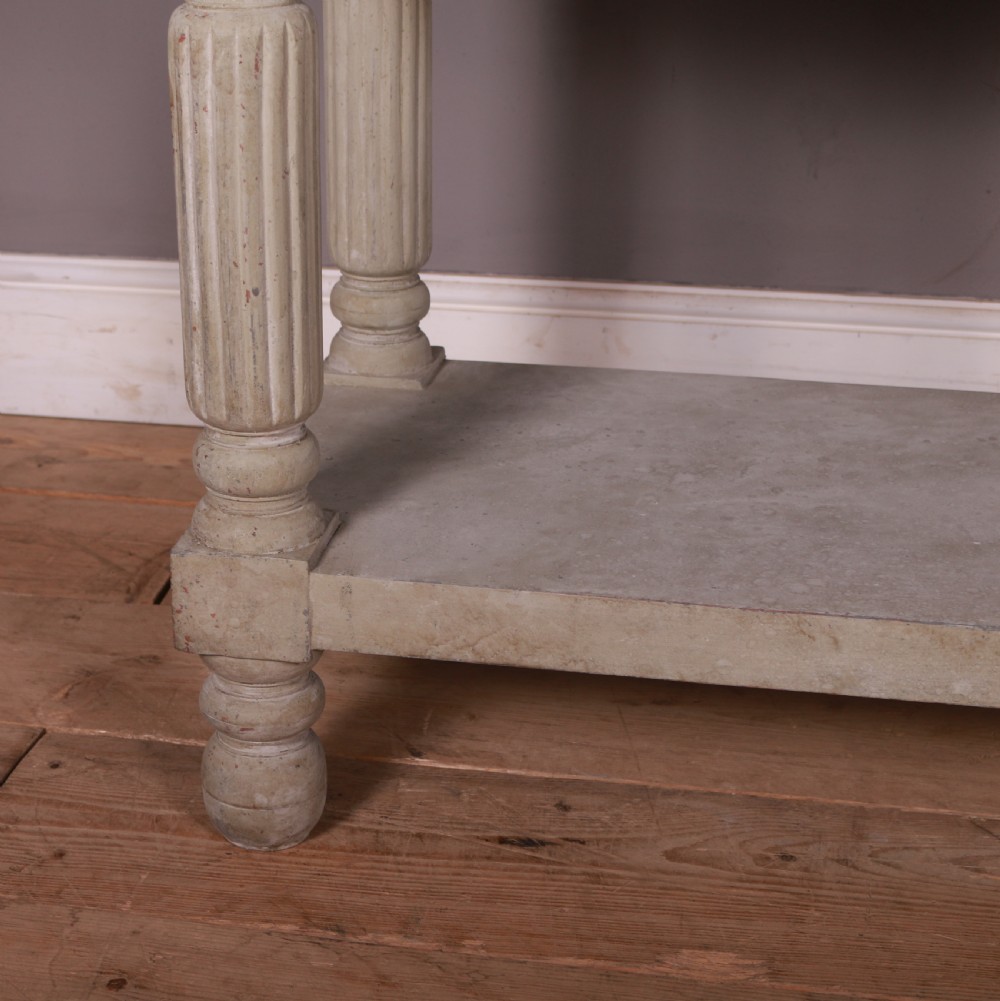 French Slate Top Lamp Table View II