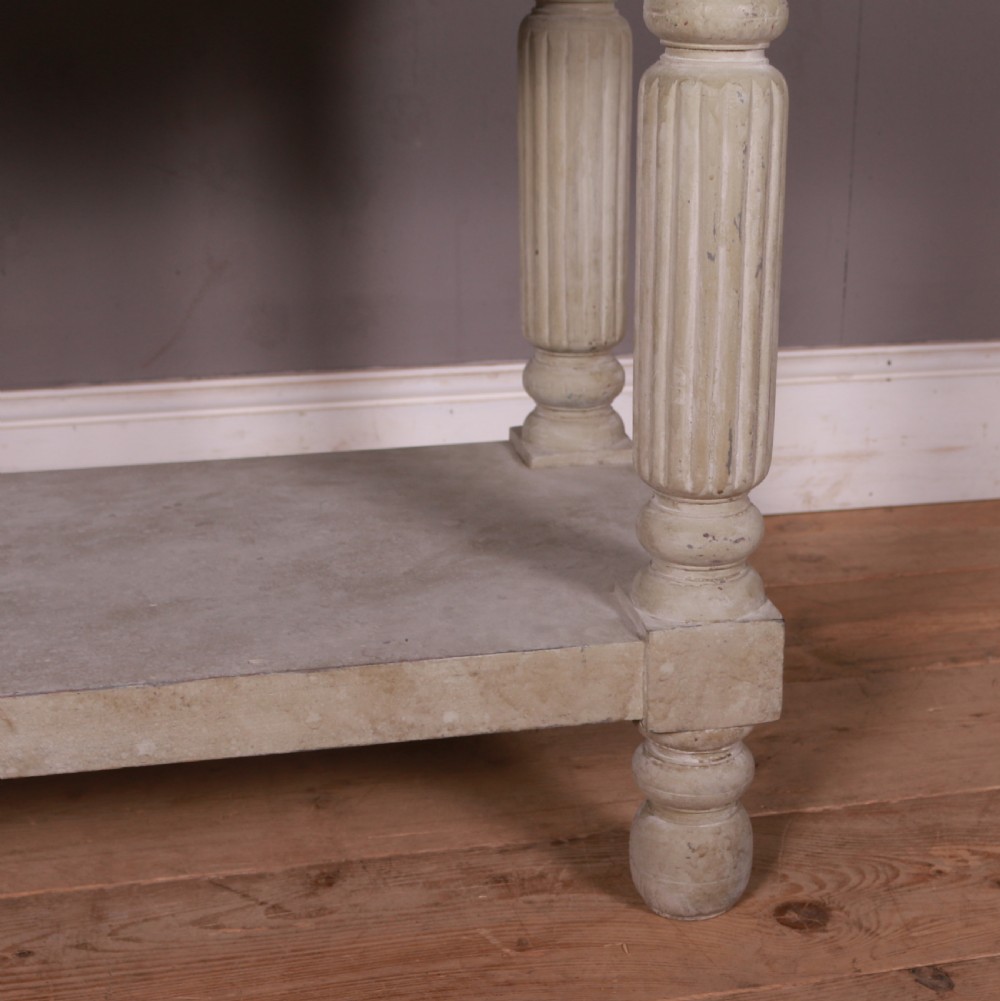 French Slate Top Lamp Table View V