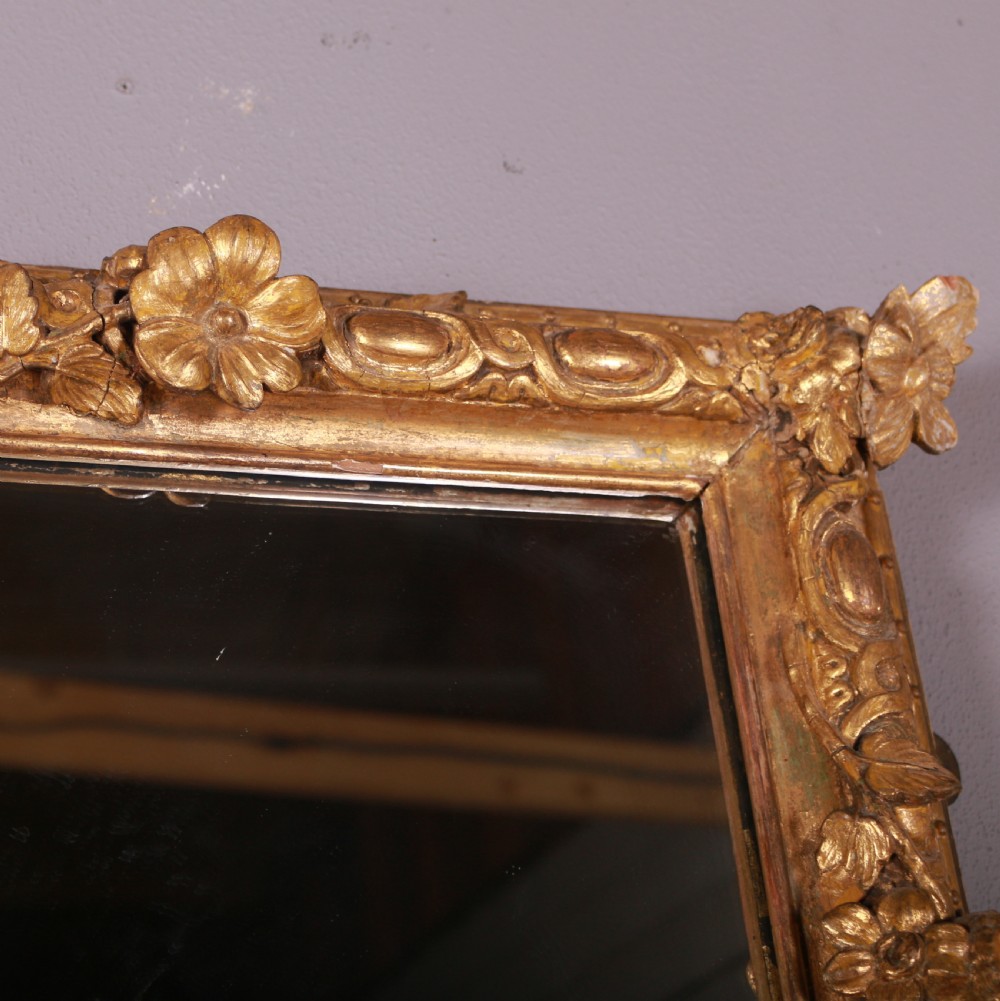 Spanish Carved Overmantle Mirror View VIII