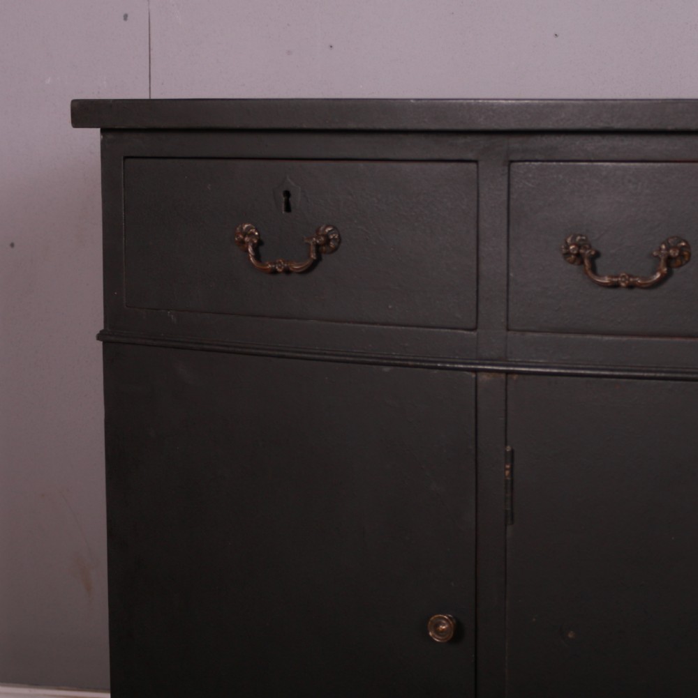Regency Painted Bowfront Buffet View III