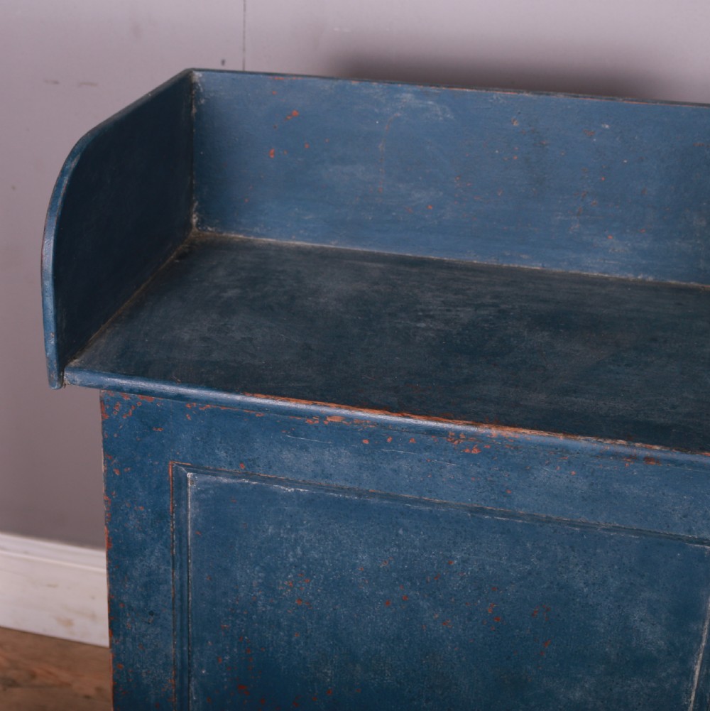 English Painted Tray Back Buffet View III