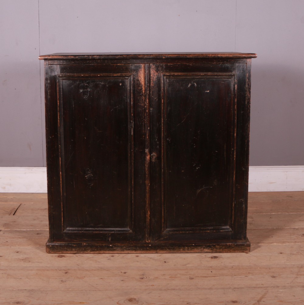 Small English Painted Cupboard