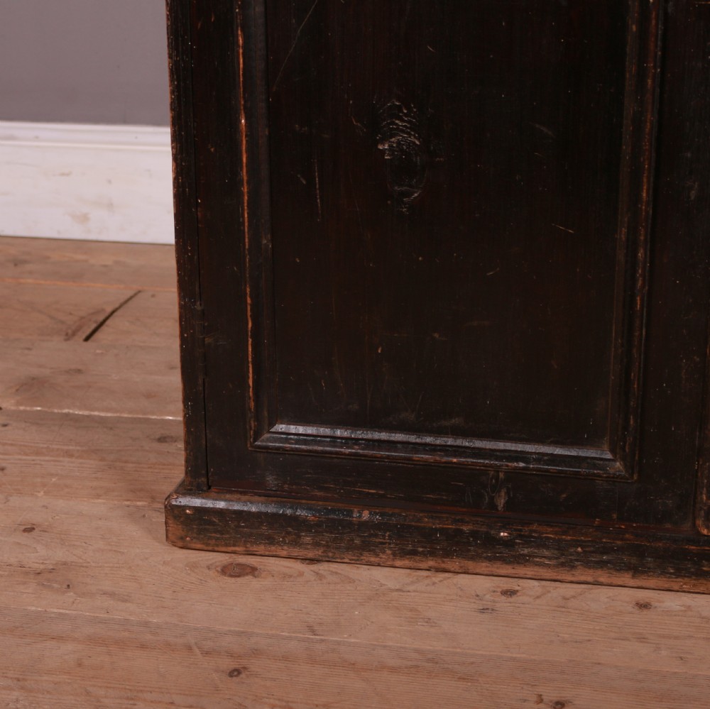 Small English Painted Cupboard View II