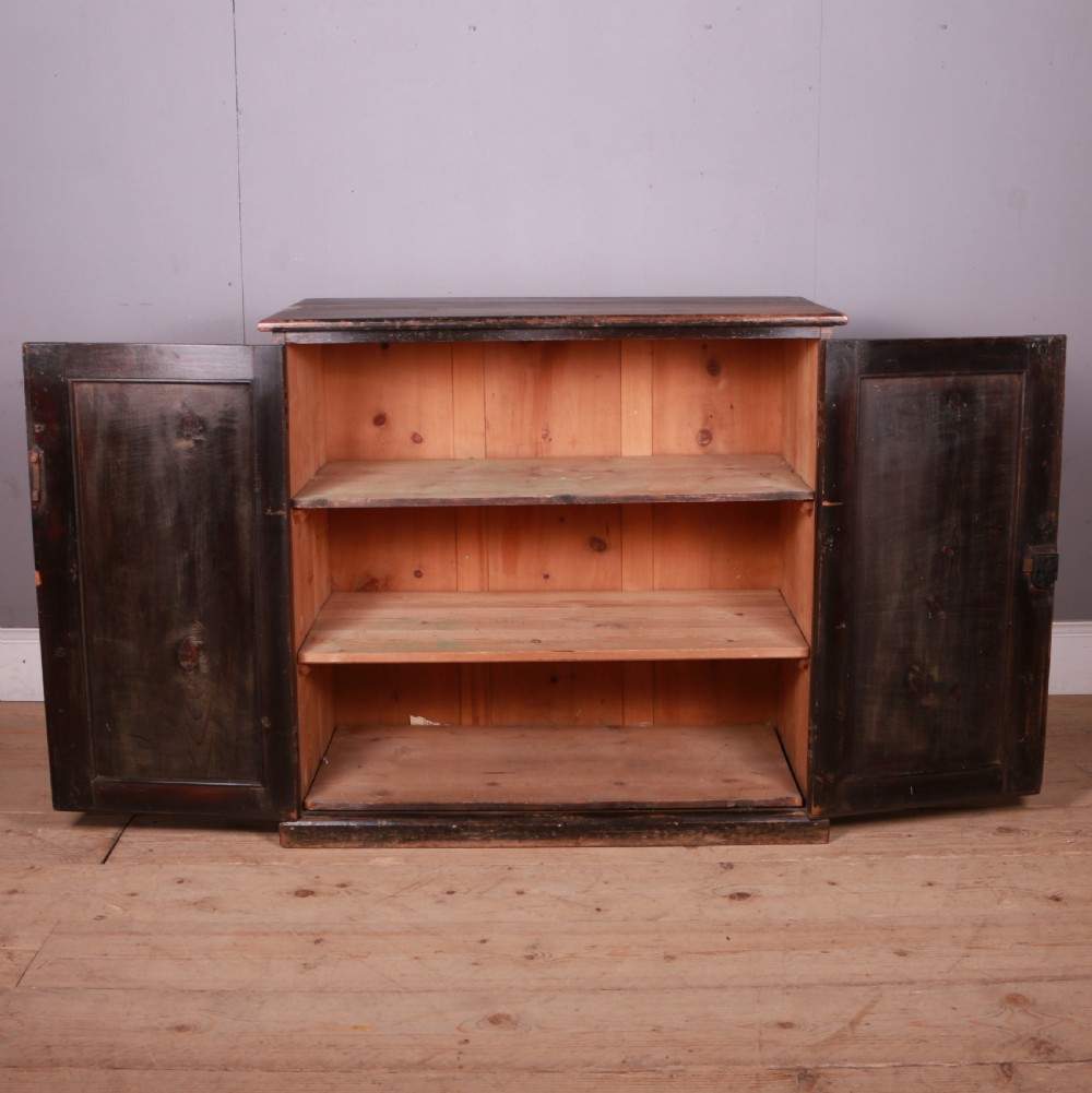 Small English Painted Cupboard View IV