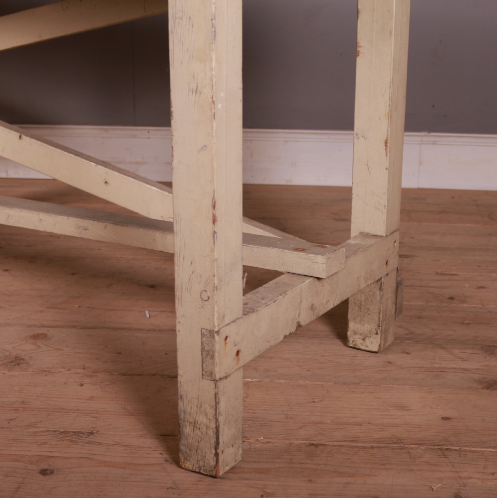 English Painted Prep Table View V