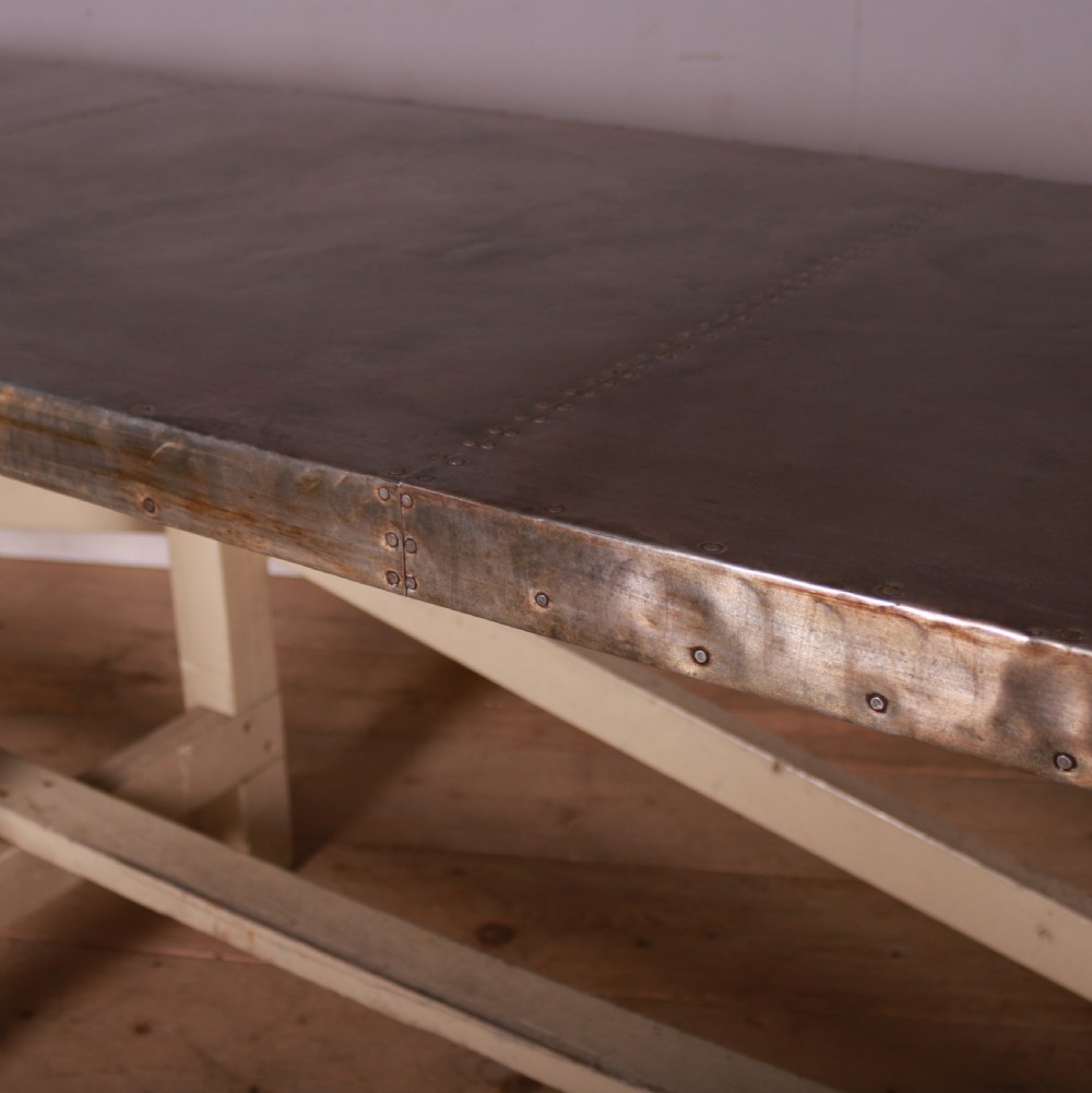English Painted Prep Table View VI
