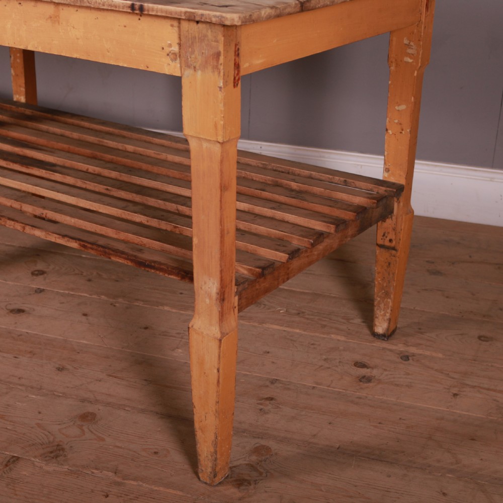 French Original Painted Prep Table View III