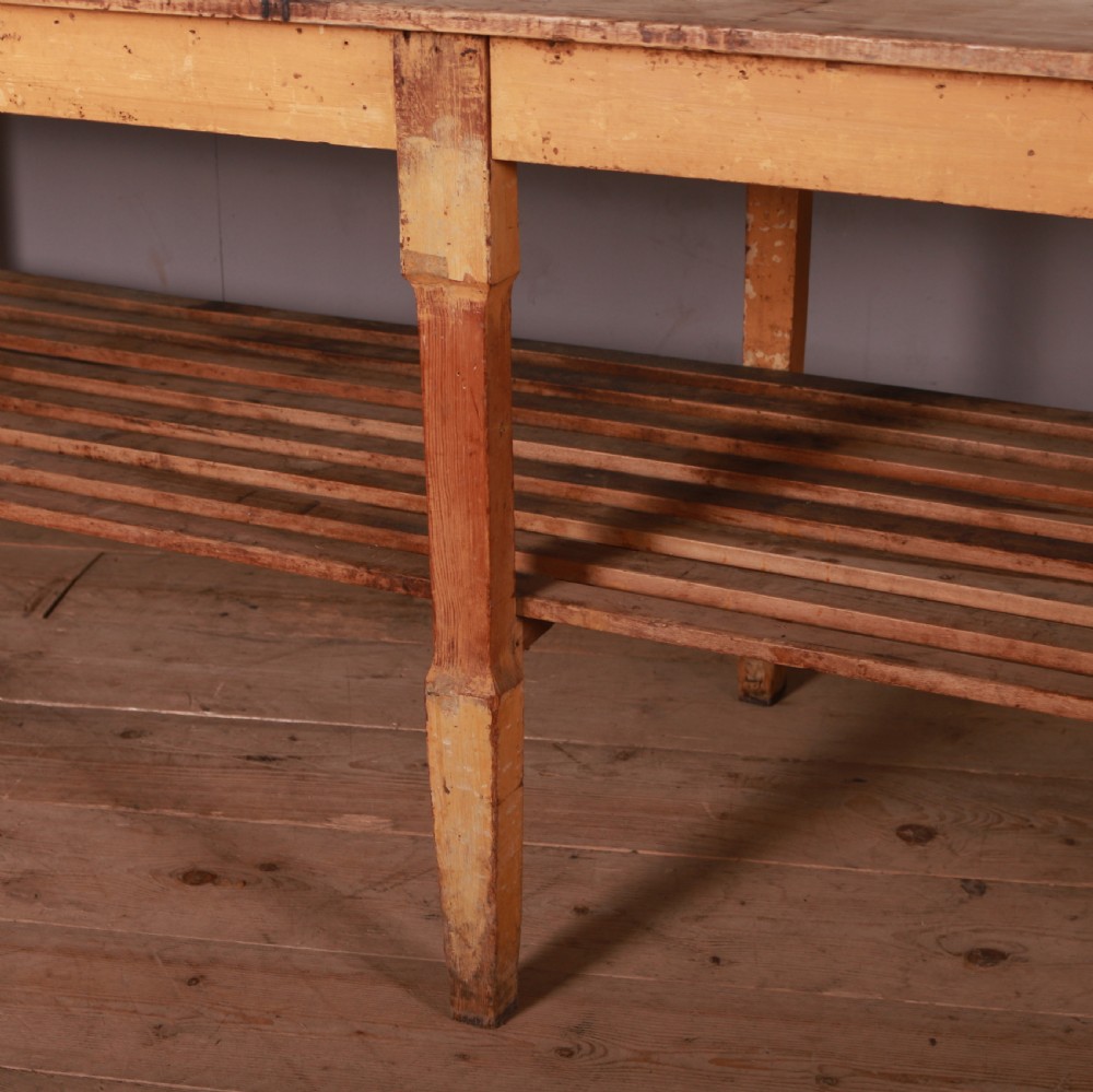 French Original Painted Prep Table View IV