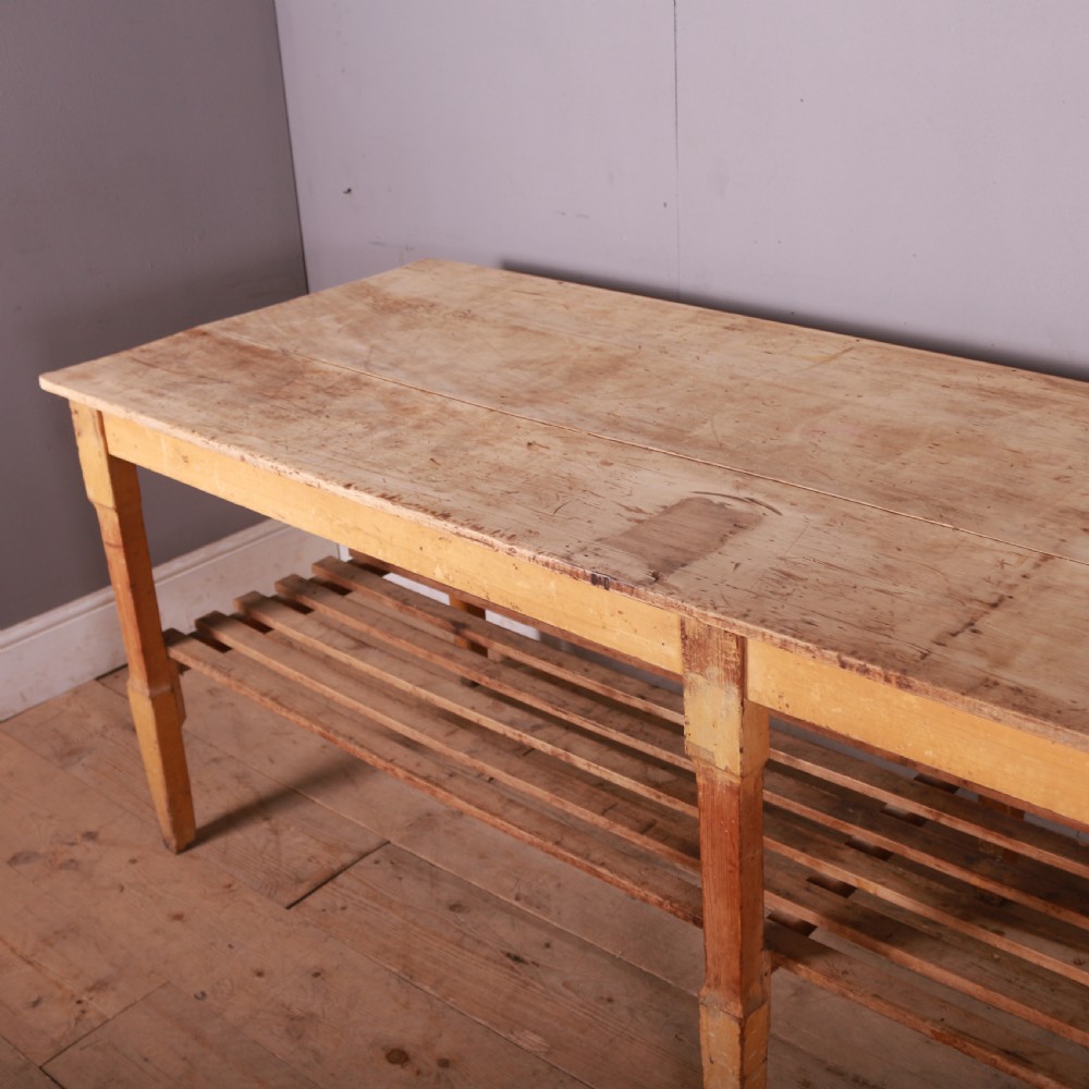 French Original Painted Prep Table View VI