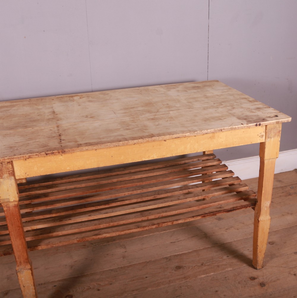 French Original Painted Prep Table View VII